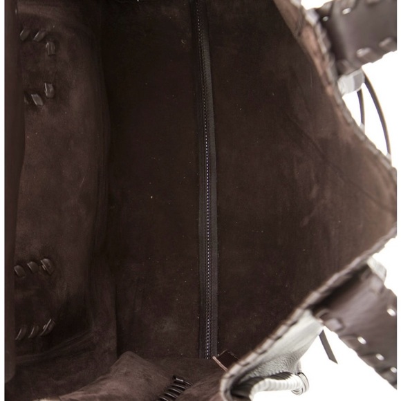 Chloe Mony tote brown leather - Picture 4 of 5